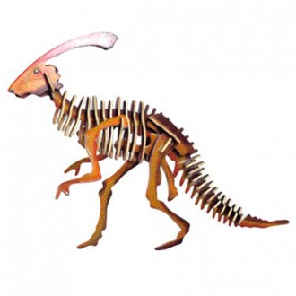 Puzzle a hlavolamy - 3D Puzzle barevné - Parasaurolophus