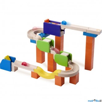 Dřevěné hračky - Kuličková dráha TRIX - Kouzelná výhybka (Wonderworld)