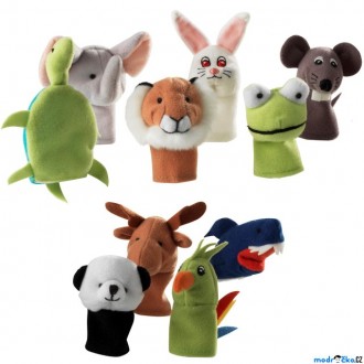Dřevěné hračky - Prstoví maňásci - Zvířátka TITTA DJUR, 10ks (Ikea)