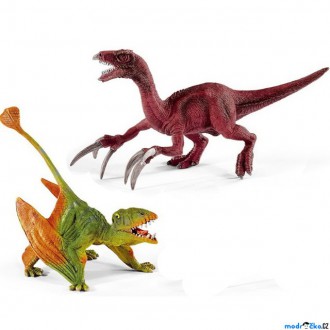 JIŽ SE NEPRODÁVÁ - Schleich - Dinosaurus set, Dimorphodon a Therizinosaurus