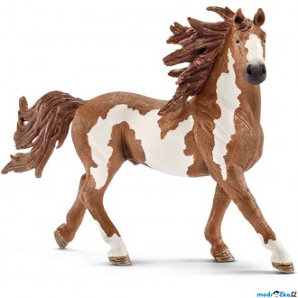 Ostatní hračky - Schleich - Kůň, Pinto hřebec