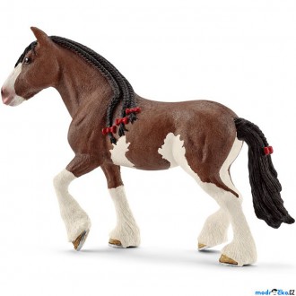 Ostatní hračky - Schleich - Kůň, Clydesdalská kobyla