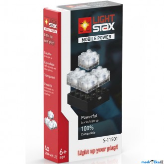 JIŽ SE NEPRODÁVÁ - Light Stax - Mobilní základová deska + 4 svítící kostky