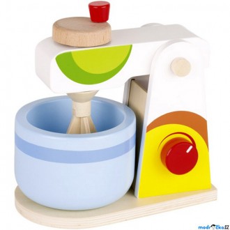Dřevěné hračky - Kuchyň - Mixér dětský dřevěný (Goki)