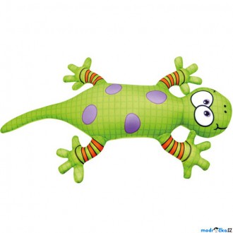 Ostatní hračky - Textilní hračka - Mlok zelený 56cm (Bino)
