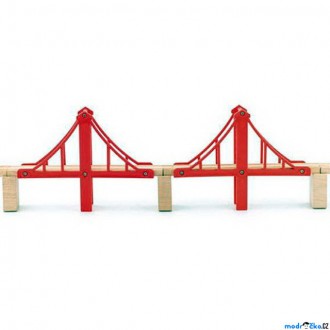 JIŽ SE NEPRODÁVÁ - Vláčkodráha mosty - Dvojitý lanový most (Woody)