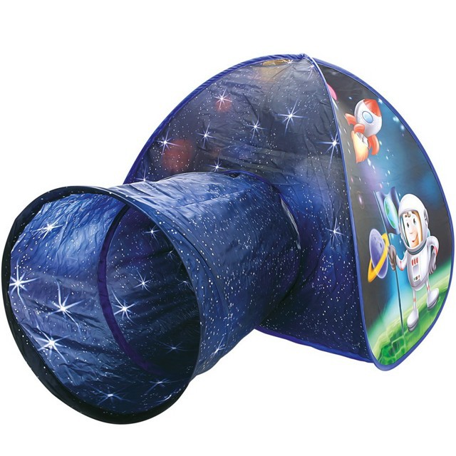 Dětský domeček - Stan s tunelem kosmonaut (Bino)