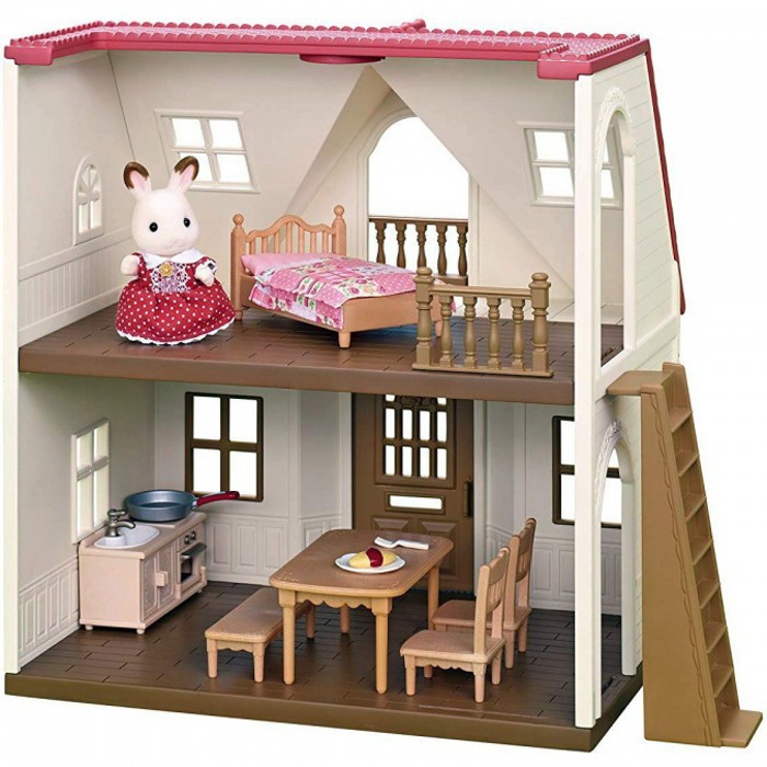 Sylvanian Families - Domeček, Základní s červenou střechou