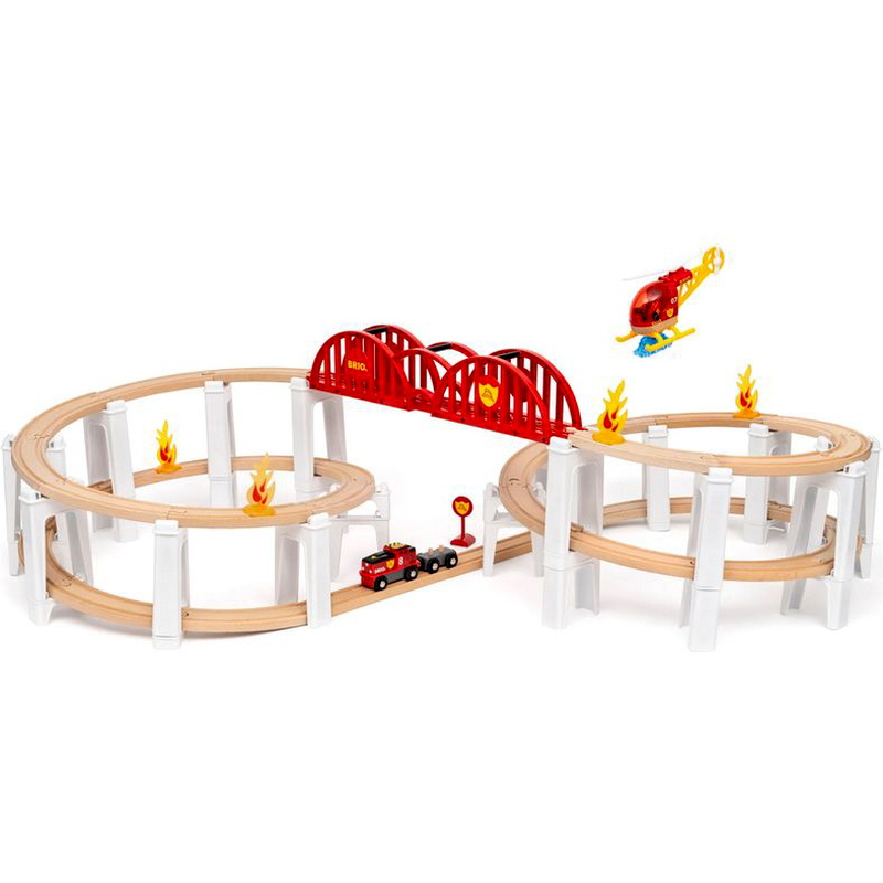 Vláčkodráha Brio - Megaspirála, 73 dílů