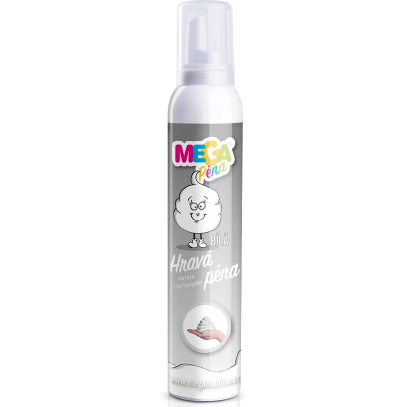 Megapěna - Kreativní pěna, Bílá, 200 ml