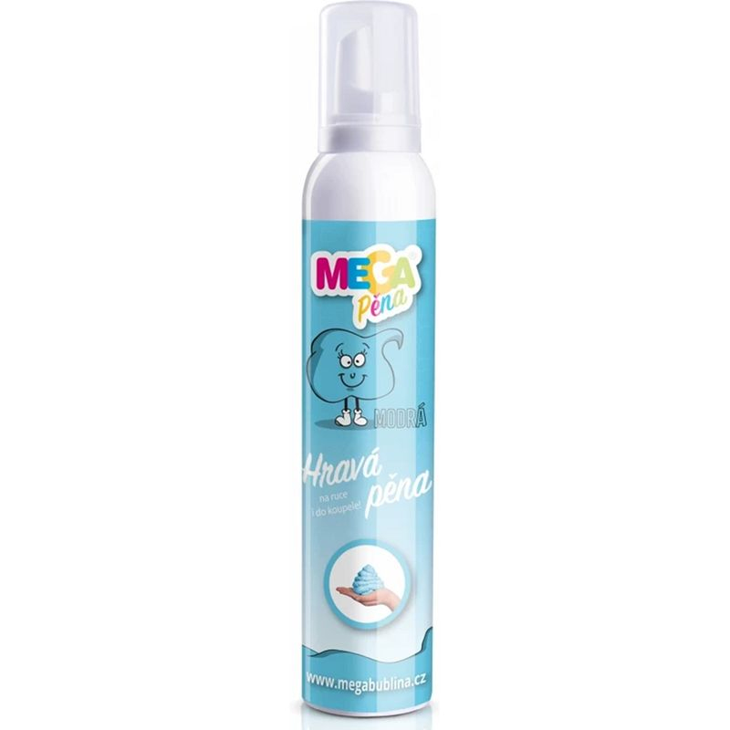 Megapěna - Kreativní pěna, Modrá, 200 ml