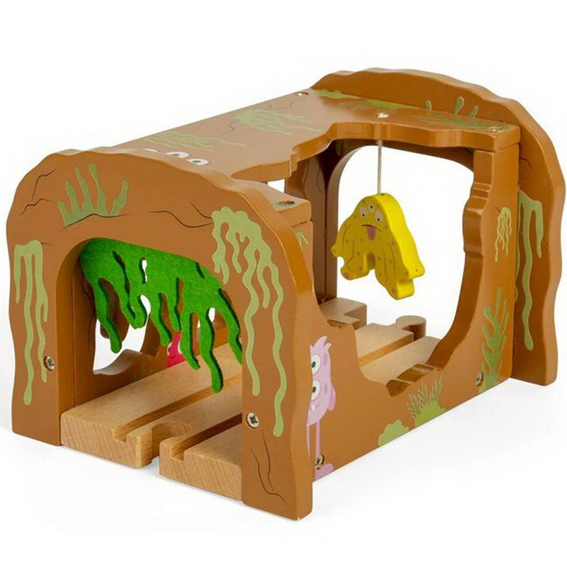 Vláčkodráha tunel - Příšerky (Bigjigs)