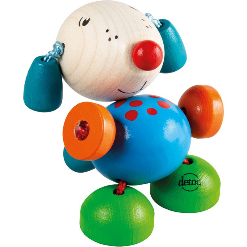 Hračka pro batolata - Ohebná pejsek Hafík (Detoa)