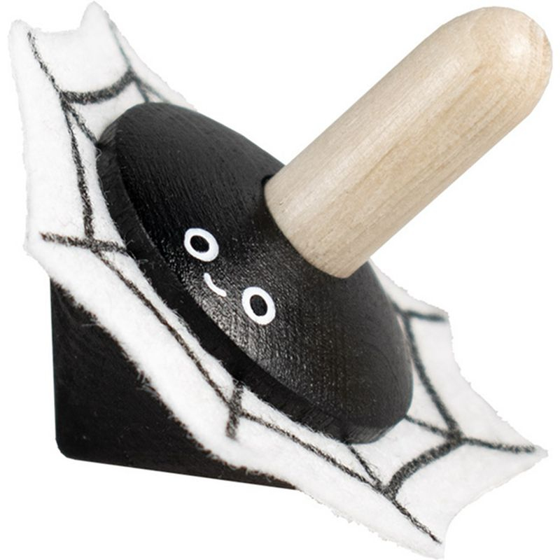 Drobné hračky - Káča dřevěná, Pavouk s plstí (Detoa)