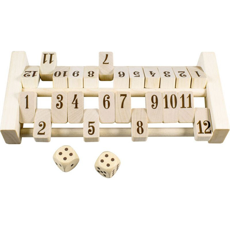 Společenská hra - Shut the box, Sklapni to! (Detoa)