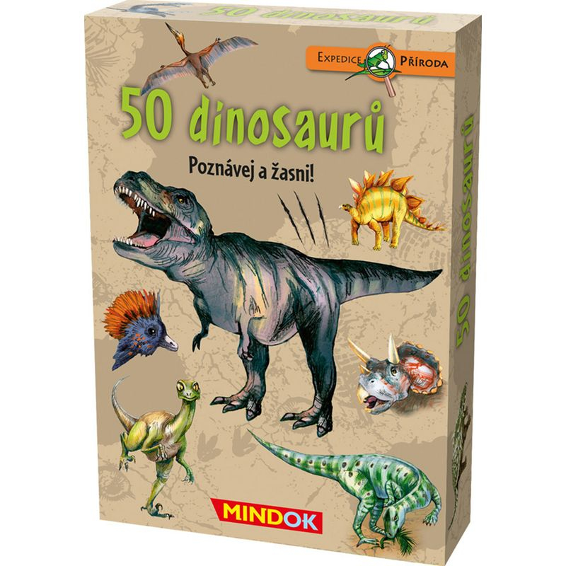 Zkoumání přírody - Expedice příroda: 50 dinosaurů - Novinky
