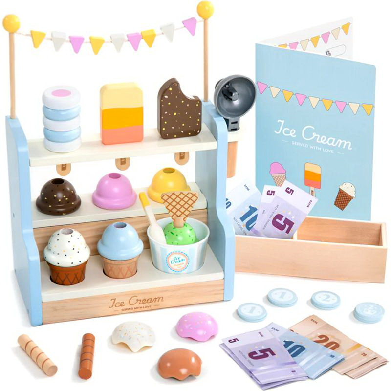 Prodejna - Stánek se zmrzlinou dřevěný (UMU)