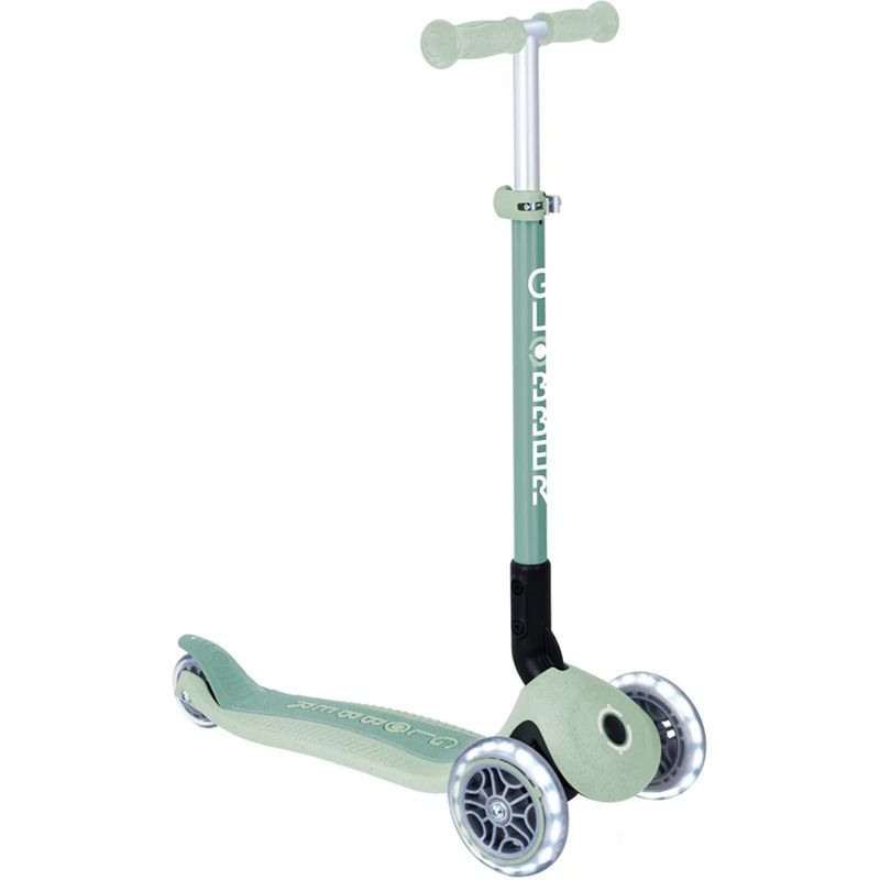 Koloběžka Globber - Primo Foldable Lights Ecologic, Pistachio