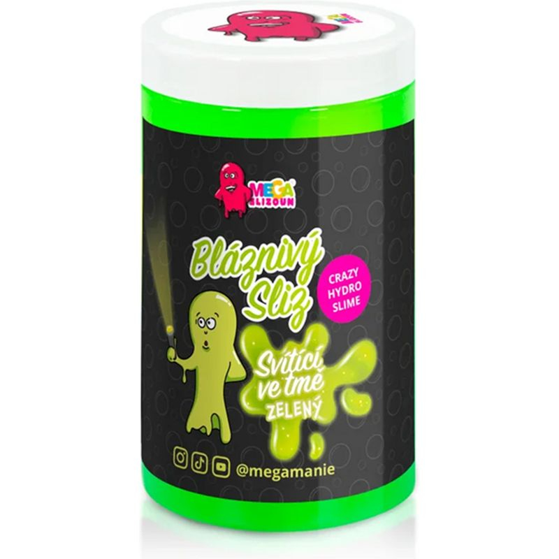 Megaslizoun - Sliz, Bláznivý svítící ve tmě, 430 g
