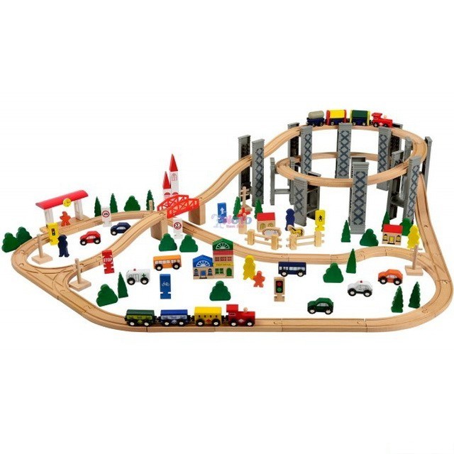 Vláčkodráha Woto - Maxi se serpentýnou, 129 dílů
