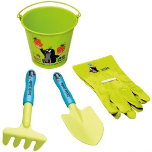 Zahradní nářadí - Sada Krteček s kyblíkem (Bino)