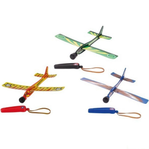 Letadlo vystřelovací - Plastové, 1ks (Goki)
