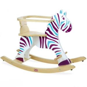 Houpadlo - Houpací kůň s ohrádkou, Zebra (Vilac)