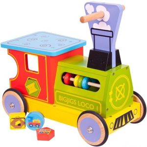 Odrážedlo - Mašinka s vhazovačkou (Bigjigs)