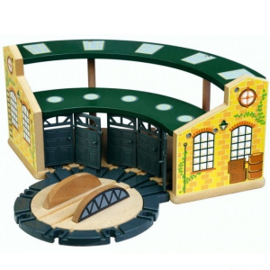 Vláčkodráha depa - Depo velké pětimístné s točnou (Maxim)