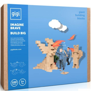 GIGI Bloks - Kartonové kostky, Obrovské XXL, 100ks