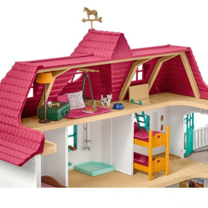 Schleich - Jezdecký klub, Velká jízdárna s obytným domem a stájí