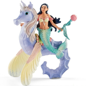 Schleich - Bayala, Mořská panna Isabelle na koníku