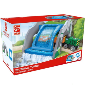 Vláčkodráha tunely - Tunel s vodopádem (Hape)