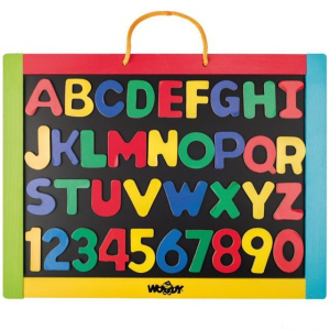 Magnetická tabule - S písmeny (Woody)