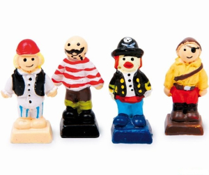 Člověče, nezlob se - Piráti, plastové figurky (Legler)
