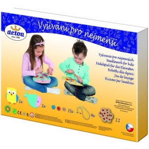 Šití - Vyšívání pro nejmenší (Detoa)