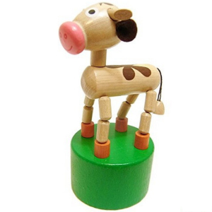 Mačkací figurka - Telátko (Detoa)