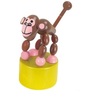 Mačkací figurka - Opička (Detoa)