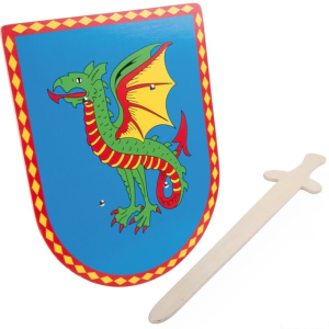 Dětská zbraň - Dračí štít a meč (Small foot)