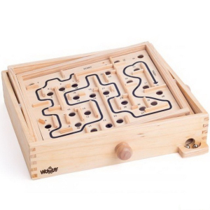 Motorická hra - Naklápěcí labyrint vyměnitelný (Woody)