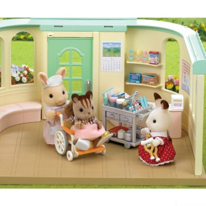 Sylvanian Families - Set, Sesterna s příslušenstvím a králíčkem