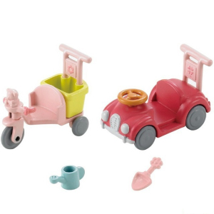 Sylvanian Families - Set, Maminka bílý králík s hrajícími si mláďátky