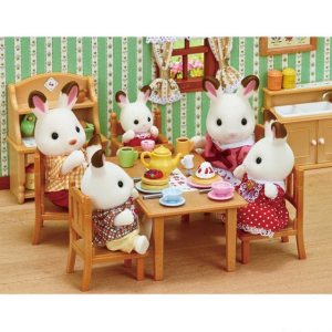Sylvanian Families - Rodina králíčků čokoládových, 4ks