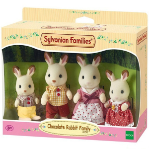 Sylvanian Families - Rodina králíčků čokoládových, 4ks