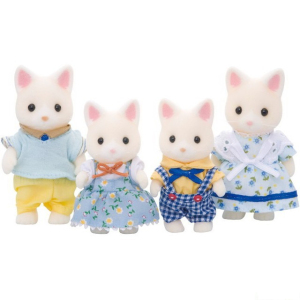Sylvanian Families - Rodina koček hedvábných, 4ks