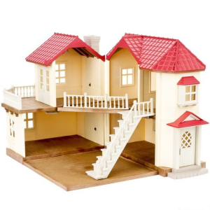 Sylvanian Families - Domeček, Městský dům se světly patrový
