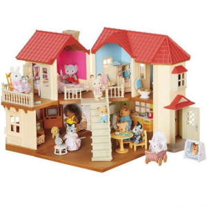 Sylvanian Families - Domeček, Městský dům se světly patrový