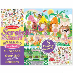 Samolepky - Voňavé, Květiny, 210ks (M&D)