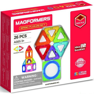 Magformers - Basic Plus, 26 ks