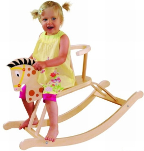 Houpadlo - Houpací kůň s ohrádkou, Puntík (Woody)